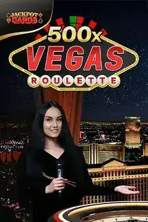 Live tafel Vegas Roulette 500x van Pragmatic Play Live